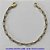 PULSEIRA NO BRUTO PRONTO PARA O BANHO - PULSEIRA CARTIER (KDL1.50) - COMPRIMENTO: 20CM - LARGURA 4,2MM - FECHO LAGOSTA - PESO 5,1GR - COMPOSIÇÃO: 100% LATÃO - BRU9782 - Imagem 1