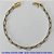PULSEIRA NO BRUTO PRONTO PARA O BANHO - PULSEIRA CARTIER (KDL1.50) - COMPRIMENTO: 20CM - LARGURA 4,2MM - FECHO GAVETA COM TRAVA - PESO 5GR - COMPOSIÇÃO: 100% LATÃO - BRU9785 - Imagem 1