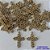 PINGENTE NO BRUTO PRONTO PARA O BANHO -(CX30) PINGENTE CRUCIFIXO COM MICRO ZIRCÔNIAS - COMPOSIÇÃO: LATÃO / ZIRCÔNIA - TAMANHO 24MM - (VENDIDO POR UNIDADE) PESO TOTAL 1,3GR - BRU0001588 - Imagem 1