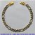 PULSEIRA MASCULINA NO BRUTO PRONTO PARA O BANHO - PULSEIRA 5X1 (M51158) - COMPRIMENTO: 20CM - LARGURA 6,5MM - FECHO GAVETA COM TRAVA - PESO 9GR - COMPOSIÇÃO: 100% LATÃO - BRU9817 - Imagem 1