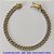 PULSEIRA MASCULINA NO BRUTO PRONTO PARA O BANHO - PULSEIRA EM LATÃO  (M10154) - TAMANHO 20CM - LARGURA 6MM - FECHO GAVETA COM TRAVA DUPLA - PESO 12,8GR - COMPOSIÇÃO: 100% LATÃO - BRU9890 - Imagem 1