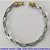 PULSEIRA MASCULINA NO BRUTO PRONTO PARA O BANHO - PULSEIRA EM ALÚMINIO (M-A14) - TAMANHO 20CM - LARGURA 5,3MM - FECHO GAVETA COM TRAVA DUPLA - PESO 5,6GR - COMPOSIÇÃO: ALUMÍNIO - BRU9905 - Imagem 1