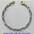 PULSEIRA MASCULINA NO BRUTO PRONTO PARA O BANHO - PULSEIRA EM ALÚMINIO (M-A14) - TAMANHO 25CM - LARGURA 5,3MM - FECHO LAGOSTA - PESO 6,5GR - COMPOSIÇÃO: ALUMÍNIO - BRU9909 - Imagem 1