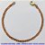 PULSEIRA NO BRUTO PRONTO PARA O BANHO - PULSEIRA EM LATÃO (PIESTRINE) - TAMANHO 25CM - LARGURA 2,5MM - FECHO LAGOSTA - PESO 3,1GR - COMPOSIÇÃO: 100% LATÃO - BRU9952 - Imagem 1