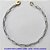 PULSEIRA MASCULINA NO BRUTO PRONTO PARA O BANHO - PULSEIRA EM ALÚMINIO (A11) - TAMANHO 25CM - LARGURA 3,8MM - FECHO LAGOSTA - PESO 2,3GR - COMPOSIÇÃO: ALUMÍNIO - BRU9994 - Imagem 1