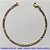 PULSEIRA NO BRUTO PRONTO PARA O BANHO - PULSEIRA EM LATÃO (M5188) - TAMANHO 20CM - LARGURA 3,2MM - FECHO LAGOSTA - PESO 2,7GR - COMPOSIÇÃO: 100% LATÃO - BRU10047 - Imagem 1
