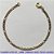 PULSEIRA NO BRUTO PRONTO PARA O BANHO - PULSEIRA EM LATÃO (M5188) - TAMANHO 25CM - LARGURA 3,2MM - FECHO LAGOSTA - PESO 3,4GR - COMPOSIÇÃO: 100% LATÃO - BRU10048 - Imagem 1