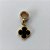 ACESSORIO NO BRUTO PRONTO PARA O BANHO - PINGENTE TIPO VAN CLEEF 10MM PRETO - BERLOQUE PARA PULSEIRA SIMILAR A PANDORA (PEÇA VENDIDA POR UNIDADE) PINGENTE EM LATÃO E PENDENTE EM ABS - PESO 0,6GR - BRU0001738 - Imagem 2