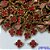 ACESSÓRIO NO BRUTO PRONTO PARA O BANHO - PINGENTE TIPO VAN CLEEF ROSA COM DUAS ARGOLINHAS - COMPOSIÇÃO: LATÃO / RESINA - TAMANHO 10MM - (VENDIDO POR UNIDADE) PESO TOTAL 0,5GR - BRU0001740 - Imagem 1