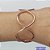PULSEIRA (BRACELETE) NO BRUTO PRONTO PARA O BANHO - BRACELETE TRANÇADO VAZADO - PESO 17,4GR - COMPOSIÇÃO: 100% LATÃO - BRU10084 - Imagem 1