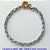 PULSEIRA NO BRUTO PRONTO PARA O BANHO - PULSEIRA EM ALÚMINIO (A13) - TAMANHO 25CM - LARGURA 5MM - FECHO BÓIA - PESO 5,4GR - COMPOSIÇÃO: ALUMÍNIO - BRU10163 - Imagem 1
