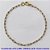 PULSEIRA NO BRUTO PRONTO PARA O BANHO - PULSEIRA EM LATÃO (KDL80) - TAMANHO 20CM - LARGURA 2,9MM - FECHO LAGOSTA - PESO 2,6GR - COMPOSIÇÃO: 100% LATÃO - BRU10179 - Imagem 1