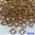 ACESSÓRIO NO BRUTO PRONTO PARA O BANHO - PINGENTE TIPO VAN CLEEF ROSA COM DUAS ARGOLINHAS - COMPOSIÇÃO: LATÃO / VIDRO - TAMANHO 10MM - (VENDIDO POR UNIDADE) PESO TOTAL 0,7GR - BRU0001784 - Imagem 1