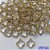 ACESSÓRIO NO BRUTO PRONTO PARA O BANHO - PINGENTE TIPO VAN CLEEF CRISTAL COM UMA ARGOLINHA - COMPOSIÇÃO: LATÃO / VIDRO - TAMANHO 14MM - (VENDIDO POR UNIDADE) PESO TOTAL 1,2GR - BRU0001785 - Imagem 1