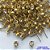 ACESSÓRIO NO BRUTO PRONTO PARA O BANHO - BASE PARA BRINCO DE PINO COM STRASS - TAMANHO 5MM  PESO DO PAR 0,4GR - VENDIDA POR PAR - BRU0001841 - Imagem 1