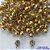 ACESSÓRIO NO BRUTO PRONTO PARA O BANHO - BASE PARA BRINCO DE PINO COM STRASS - TAMANHO 6MM  PESO DO PAR 0,5GR - VENDIDA POR PAR - BRU0001842 - Imagem 1