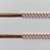 SHOCKER BRUTO PRONTO PARA BANHO(CX66) - CORRENTE 45CM (LACRAIA) COM PEDRAS EM ZIRCÔNIAS - PESO TOTAL 11,2GR  - FECHO LAGOSTA - BRU10231 - Imagem 2