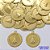 ACESSÓRIO NO BRUTO PRONTO PARA O BANHO (CX20)- PINGENTE REDONDO NOSSA SRA APARECIDA (719) - COMPOSIÇÃO: 100% LATÃO - TAMANHO 24MM -  PESO TOTAL 1,8GR - BRU0001855 - Imagem 1