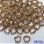 ACESSÓRIO NO BRUTO PRONTO PARA O BANHO - PINGENTE TIPO VAN CLEEF BORBOLETA ROSA COM UMA ARGOLINHA - COMPOSIÇÃO: LATÃO / VIDRO - TAMANHO 10MM -  (VENDIDO POR UNIDADE) PESO TOTAL 0,8GR - BRU0001857 - Imagem 1