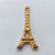 ACESSÓRIO NO BRUTO PRONTO PARA O BANHO (CX21) - PINGENTE TORRE EIFFEL - COMPOSIÇÃO: 100% LATÃO - TAMANHO 15X32MM (E1166) - PESO TOTAL 0,9GR -  BRU0001867 - Imagem 2