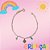 PULSEIRA NO BRUTO PRONTO PARA O BANHO(CX66) - PULSEIRA INFANTIL COM PINGENTES PEDRAS COLORIDAS E CORAÇÃO - TAMANHO 15CM - PESO 1GR - FECHO REDONDO - BRU10475 - Imagem 2
