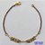 PULSEIRA NO BRUTO PRONTO PARA O BANHO(CX62) - PULSEIRA ESCAMAS COM PEDRAS CRISTAIS- TAMANHO 17CM + EXTENSOR - PESO 1.7GR - FECHO LAGOSTA - BRU10657 - Imagem 1