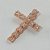 PINGENTE NO BRUTO PRONTO PARA O BANHO (CX29) - PINGENTE CRUCIFIXO COM ZIRCÔNIAS CRISTAIS 25X36MM PESO 3.6GR- BRU0001941 - Imagem 2