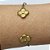 PULSEIRA (BRACELETE) NO BRUTO PRONTO PARA O BANHO(CX126) - BRACELETE VAN CLEEF 12MM COM ZIRCÔNIA   - PESO 5.7GR - COMPOSIÇÃO: 100% LATÃO - BRU10675 - Imagem 1