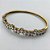 PULSEIRA (BRACELETE) NO BRUTO PRONTO PARA O BANHO(CX112) - COM  ZIRCÔNIAS CRISTAIS - PESO TOTAL 13.3GR - BRU10682 - Imagem 2