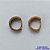 BRINCO NO BRUTO PRONTO BANHO (CX04) - BRINCO COM DUAS FILEIRAS DE MICRO ZIRCÔNIAS CRISTAIS - ARGOLINHA DE PRESSÃO (TRANQUETA) TAMANHO 13MM - LARGURA: 3MM - PESO TOTAL 2.5GR - BRU10720 - Imagem 1