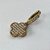 BRINCO NO BRUTO PRONTO BANHO (CX07) - BRINCO VAN CLEEF COM MICRO ZIRCÔNIAS CRISTAIS - ARGOLINHA DE PRESSÃO (TRANQUETA) TAMANHO 11MM - PESO TOTAL 3.4GR - BRU10726 - Imagem 2