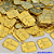 ACESSORIO NO BRUTO PRONTO PARA O BANHO (CX16) (3439) -PLACA CHANFRADA COM CRUZ DIAMANTADA1 5MM C/ 2 ARGOLAS  - (VENDIDO POR UNIDADE) ESCAPULARIO COMPOSIÇÃO 100% LATÃO - BRU0001974 - Imagem 1