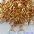 ACESSÓRIO FOLHEADO A OURO - BANHADO COM 5 MILESIMO+VERNIZ DIAMOND - BASE FORMATO TRIANGULO PARA BRINCO COM PINO - TAMANHO 8x9MM  - VENDIDA POR PAR - OURO003 - Imagem 1