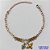 PULSEIRA NO BRUTO PRONTO PARA O BANHO(CX62) - PULSEIRA COM ESPÍRITO SANTO E CORAÇÃO COM OLHO GREGO - TAMANHO 15CM + EXTENSOR - PESO 2,4GR - BRU12482 - Imagem 1
