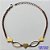PULSEIRA NO BRUTO PRONTO PARA O BANHO(CX62) - PULSEIRA COM CORAÇÃO E ELEMENTOS VAZADOS - TAMANHO 18CM + EXTENSOR - PESO 2,8GR - BRU12483 - Imagem 1