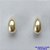 BRINCO FOLHEADO A OURO(bru2192d) - BANHADO COM 5 MILESIMO+VERNIZ DIAMOND - BRINCO COM PINO EM PÉROLA FORMATO GOTA - TAMANHO 16MM - OURO018 - Imagem 1