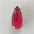 PINGENTE NO BRUTO PRONTO PARA O BANHO - PINGENTE EM ZIRCÔNIA ROSA 15X30MM COM BASE EM LATÃO - PESO TOTAL 6,1GR - BRU0002068 - Imagem 2