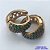 BRINCO NO BRUTO PRONTO BANHO(TTUU)(CX02) - BRINCO ARGOLA CRAVEJADO EM MICROS ZIRCÔNIAS VERDE - (TRANQUETA) TAMANHO 14X16MM - LARGURA: 8MM - PESO TOTAL 4.8GR - BRU12671 - Imagem 2