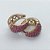 BRINCO NO BRUTO PRONTO BANHO(TTUU)(CX02) - BRINCO ARGOLA CRAVEJADO EM MICROS ZIRCÔNIAS ROSAS - (TRANQUETA) TAMANHO 14X16MM - LARGURA: 8MM - PESO TOTAL 4.8GR - BRU12673 - Imagem 2