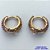BRINCO NO BRUTO PRONTO BANHO(TTUU)(CX02) - BRINCO ARGOLA CRAVEJADO EM MICROS ZIRCÔNIAS ROSAS - (TRANQUETA) TAMANHO 14X16MM - LARGURA: 8MM - PESO TOTAL 4.8GR - BRU12673 - Imagem 1