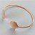 PULSEIRA (BRACELETE) NO BRUTO PRONTO PARA O BANHO(CX112) - BRACELETE COM CONCHAS - PESO 3,1GR - AJUSTÁVEL - BRU12781 - Imagem 1