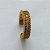 BRINCO NO BRUTO PARA BANHO(CX80) - EAR CUFF COM ZIRCÔNIAS - TAMANHO 2X12MM (VENDIDO POR UNIDADE) - PESO 1,3GR - BRU12833 - Imagem 2