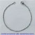 PULSEIRA EM AÇO INOXIDÁVEL (AÇO07) - CORRENTE LARGURA 1,8MM - TAMANHO: 18CM -  FECHO LAGOSTA - AÇO1075 - Imagem 1