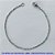 PULSEIRA EM AÇO INOXIDÁVEL (AÇO07) - CORRENTE LARGURA 1,8MM - TAMANHO: 23CM -  FECHO LAGOSTA - AÇO1076 - Imagem 1