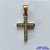 PINGENTE NO BRUTO PRONTO PARA O BANHO (CX29) - PINGENTE CRUCIFIXO CRAVEJADO EM MICRO ZIRCÔNIAS 10X16MM - PESO TOTAL 0,8GR - COMPOSIÇÃO: LATÃO / ZIRCÔNIA - BRU0002295 - Imagem 1