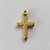 ACESSÓRIO NO BRUTO PRONTO PARA O BANHO (CX28) - ACESSÓRIO CRUCIFIXO 16MM (E2133) -  PESO TOTAL 0,4GR - COMPOSIÇÃO: 100% LATÃO - BRU0002312 - Imagem 2
