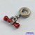 BERLOQUE EM AÇO INOXIDÁVEL (CX27)- BERLOQUE PARA PULSEIRAS TIPO PANDORA - CORAÇÃO COM ALTERES 13MM (BQ002134) - COMPOSIÇÃO 100% AÇO INOXIDÁVEL - AÇO1079 - Imagem 1