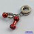 BERLOQUE EM AÇO INOXIDÁVEL - BERLOQUE PARA PULSEIRAS TIPO PANDORA - ALTERES 12MM (BQ002135 C503) - COMPOSIÇÃO 100% AÇO INOXIDÁVEL - AÇO1081 - Imagem 1