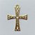 ACESSÓRIO NO BRUTO PRONTO PARA O BANHO (CX29) - ACESSÓRIO CRUCIFIXO VAZADO 23MM (2201) -  PESO TOTAL 0,3GR - COMPOSIÇÃO: 100% LATÃO - BRU0002320 - Imagem 2