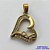 PINGENTE NO BRUTO PRONTO PARA O BANHO (CX31)- PINGENTE CORAÇÃO VAZADO COM PALAVRA LOVE CRAVEJADO EM MICRO ZIRCÔNIAS CRISTAIS - COMPOSIÇÃO: LATÃO / ZIRCÔNIA - TAMANHO 14X16MM - PESO TOTAL 1,4GR - BRU0002330 - Imagem 1